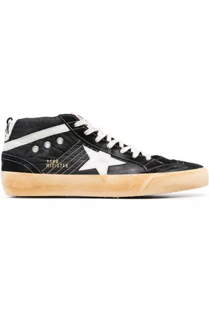 Golden Goose Zapatillas Mid Star con cordones