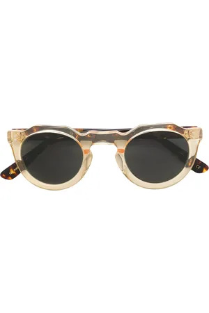 LESCA Gafas de sol redondas oscuras