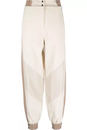 ELEVENTY Pantalones con diseño de paneles