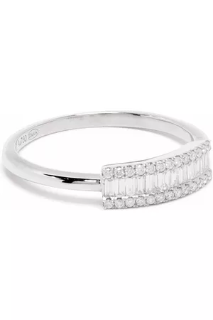 DJULA Anillo Èclat en oro blanco de 18 ct con diamantes