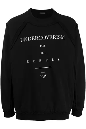Undercoverism Sudadera con logo y cuello redondo