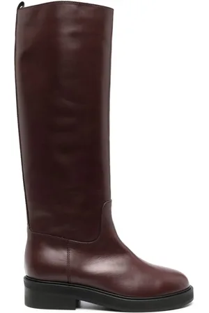 Via Roma Botas altas con puntera cuadrada