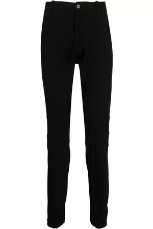 MASNADA Pantalones ajustados de punto gofrado