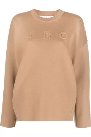 IRO Jersey con logo en intarsia