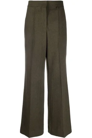 Givenchy Pantalones acampanados de talle alto
