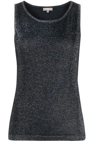 N.PEAL Top con cuello redondo