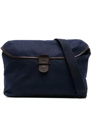 LEATHERSMITH OF LONDON Bolso messenger de lona