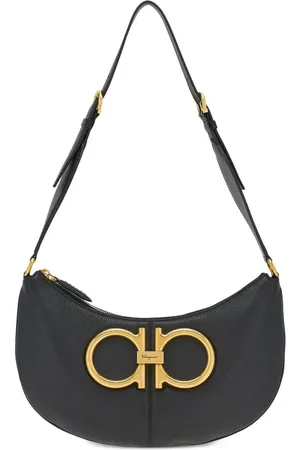 Salvatore Ferragamo Bolso de hombro con placa Gancini