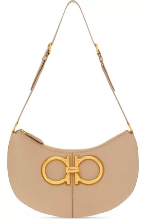 Salvatore Ferragamo Bolso de hombro con placa Gancini
