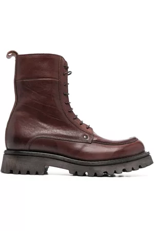 Moma Botines con suela dentada y tacón de 40mm