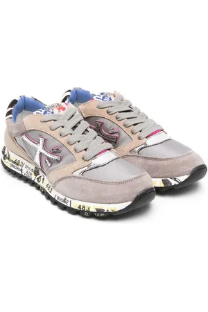 Premiata Zapatillas con paneles y cordones