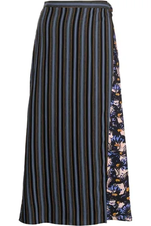 Paul Smith Falda con panel a rayas