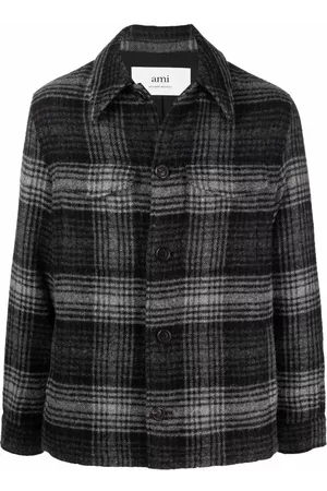 Ami Sobrecamisa a cuadros con botones