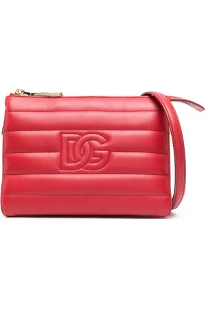 Dolce & Gabbana Bolso de mano con logo y costuras
