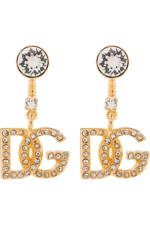 Dolce & Gabbana Pendientes D&G con detalles de strass