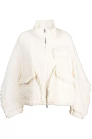 GOEN.J Chaqueta bomber de tweed