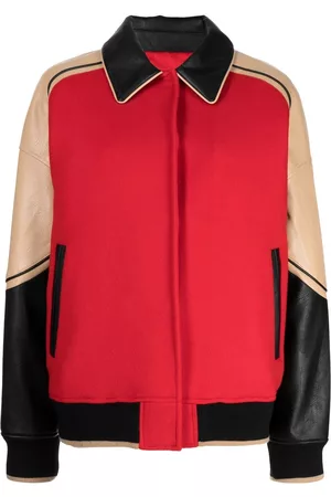 GOEN.J Chaqueta bomber con ribete