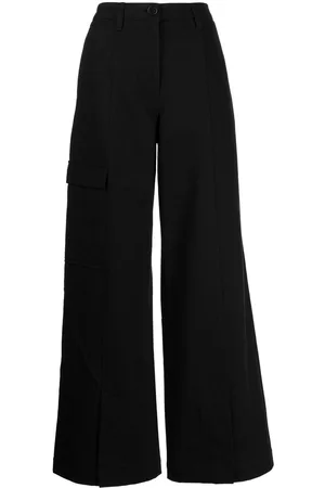 GOEN.J Pantalones cargo anchos