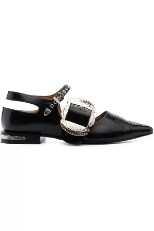 TOGA PULLA Mules con detalle de hebilla