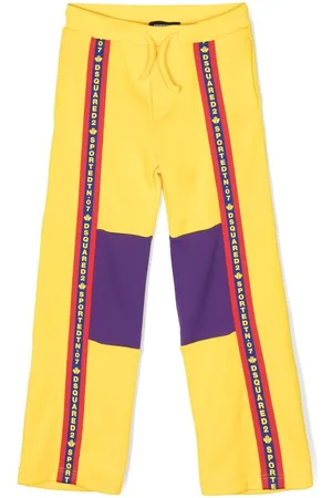 Dsquared2 Pantalones de chándal con diseño colour block