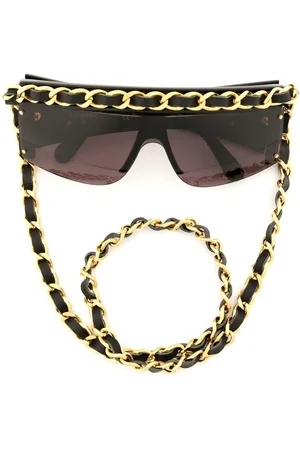 CHANEL Gafas de sol con cadena 1990-2000