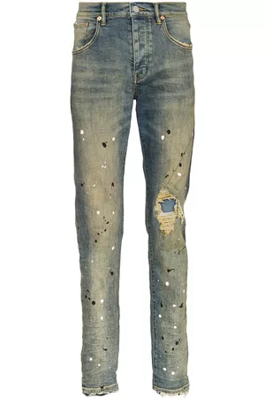 Purple Brand Vaqueros con efecto de pintura