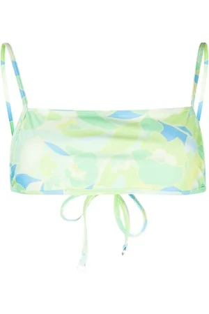 FAITHFULL THE BRAND Top de bikini Cassia con motivo floral