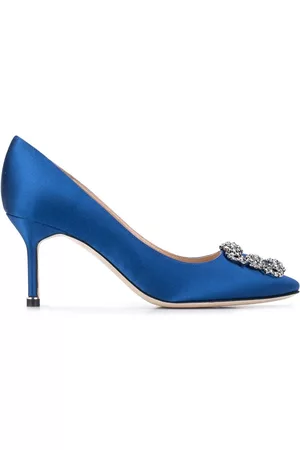 Manolo Blahnik Zapatos de tacón de 70mm Hangisi
