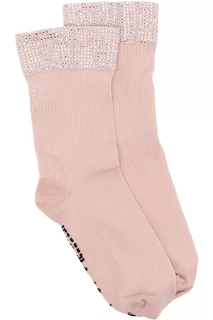 Wolford Calcetines con cristales de x Sergio Rossi