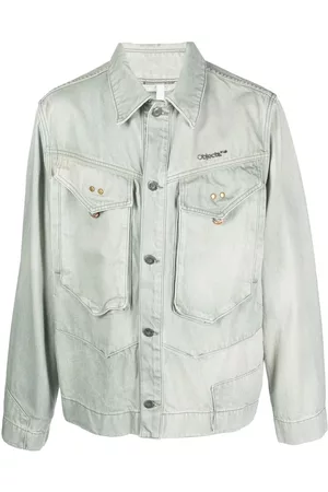 Objects IV Life Chaqueta vaquera con logo bordado