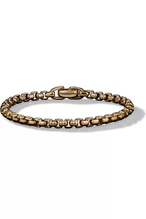 David Yurman Pulsera Box Chain de 5 mm en oro amarillo de 18 ct