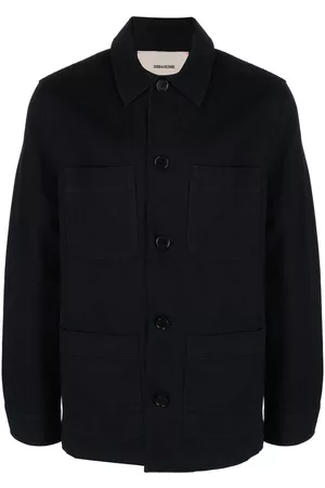 Zadig & Voltaire Sobrecamisa con eslogan estampado