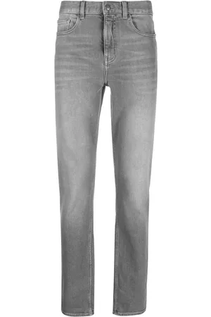 Zadig & Voltaire Vaqueros capri con efecto lavado a la piedra