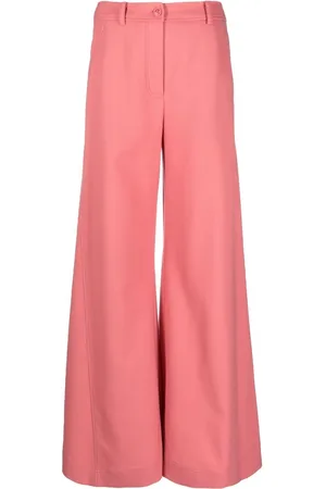 Moschino Pantalones acampanados de talle alto