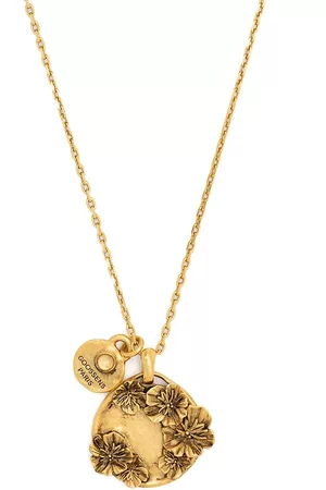 Goossens Collar Talisman con medallón floral