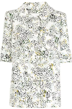 CHANEL Chaqueta con motivo floral