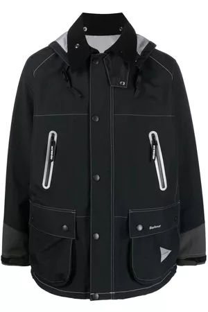 Barbour Chaqueta con capucha y logo