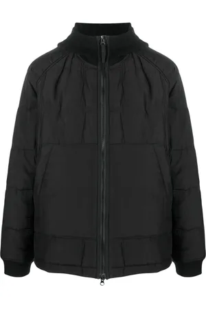 Stone Island Plumífero con parche del logo