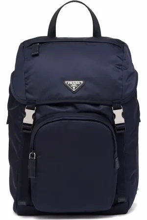Prada Mochila Re-Nylon con logo triangular