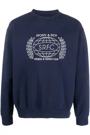 Sporty & Rich Sudadera con motivo SRFC