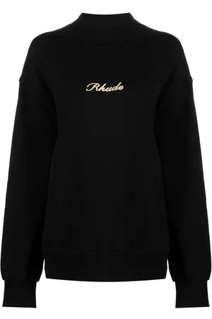 Rhude Sudadera con logo bordado