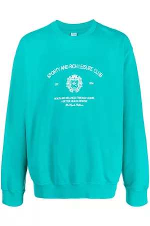 Sporty & Rich Sudadera con logo estampado
