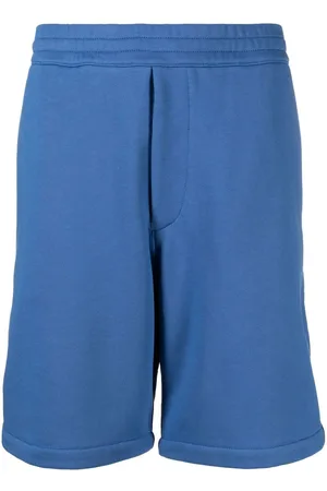 Alexander McQueen Bermudas con franja del logo