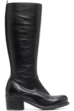 Moma Botas con tacón grueso