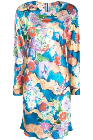 Marni Vestido con estampado abstracto