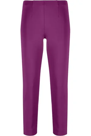 BLANCA Pantalones capri de talle medio