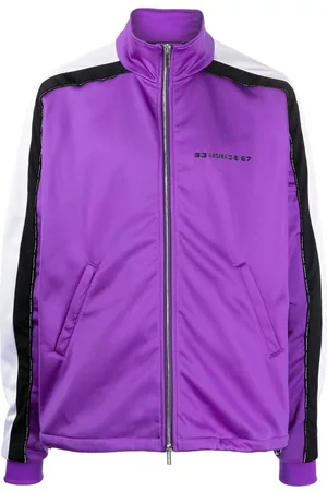 VTMNTS Chaqueta con cremallera y rayas laterales