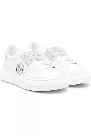 Philipp Plein Zapatillas bajas con detalles de cristales