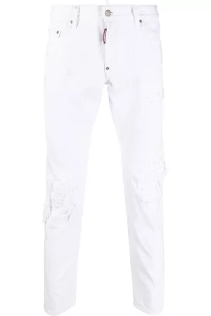 Dsquared2 Vaqueros skinny con efecto rasgado