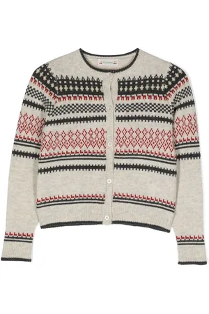 BONPOINT Cárdigan de punto de intarsia